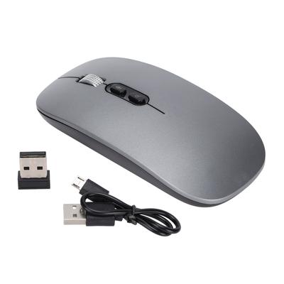 Wireless Mouse 1600DPI AI Optical Mice Voice Input Translation Computer Supplies for LaptopGrey