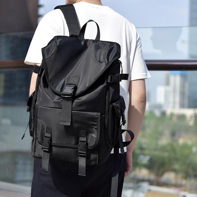Rucksack Herren Große Kapazität Wasserdicht Erweiterte Computertasche Schultasche Funktionell Wind Herrentasche Reiserucksack