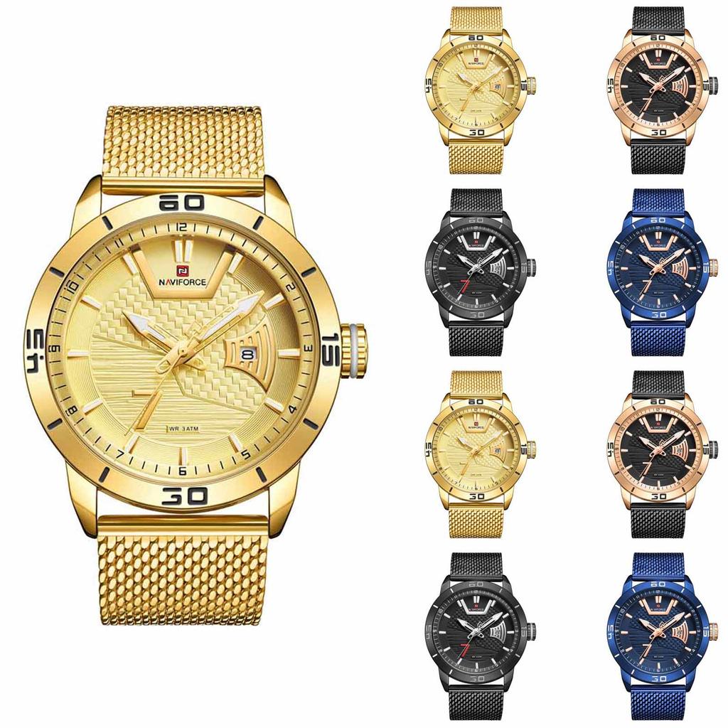 Men's Waterproof Luminous Running Alarm Clock Watch