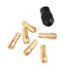 6pcs Collet Chuck Sleeves Grasp Capacity Range 1mm3.2mm with M8*0.75 Cap Fits Rotary Tools