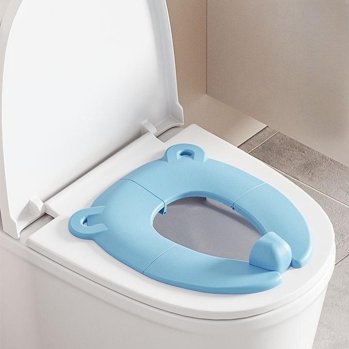 Baby Cartoon Travel Folding Potty Seat Toddler Portable Toilet Training Seat Children Urinal Cushion Children Pot Chair Pad