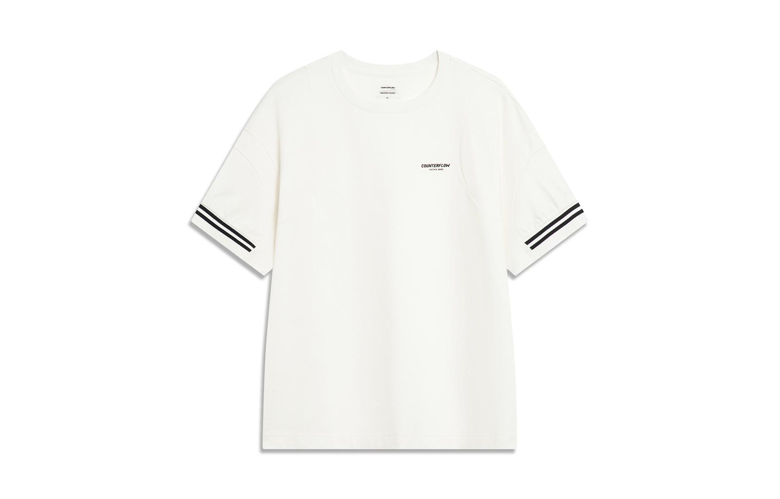 Li Ning x HZW CF T Shirt Women s Ecru ATST772-2 XL