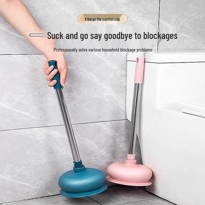 Leistungsstarker, kippsicherer Toilettenpömpel: Professionelles Rohrreinigungs- & Reinigungsgerät