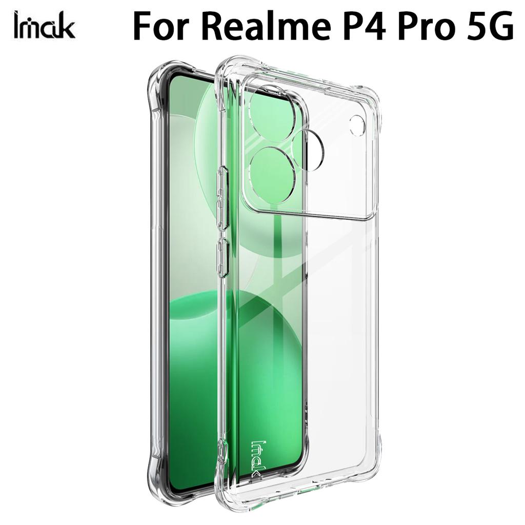 For Realme P4 Pro 5G Phone Case IMAK Shock-resistant Soft Case