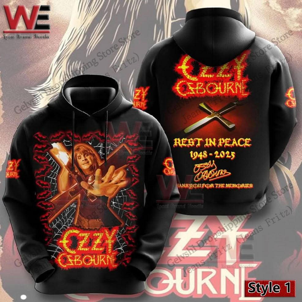 Винтажная толстовка с 3D-принтом рок-группы Ozzy Osbourne для мужчин и женщин, модная толстовка, свитшот, музыкальный спортивный костюм, мужская толстовка, зимняя одежда 5XL