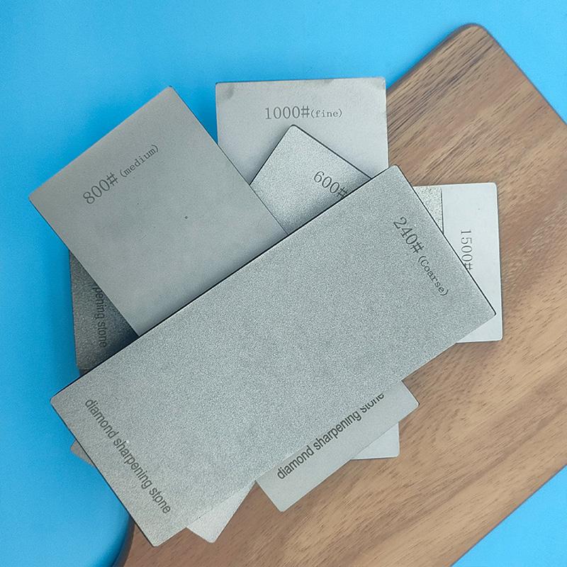 Double Side Diamond Sharpening Stone Knife Sharpener Grindstone Diamond Tools Fine Grinding Whetstone 170*75MM