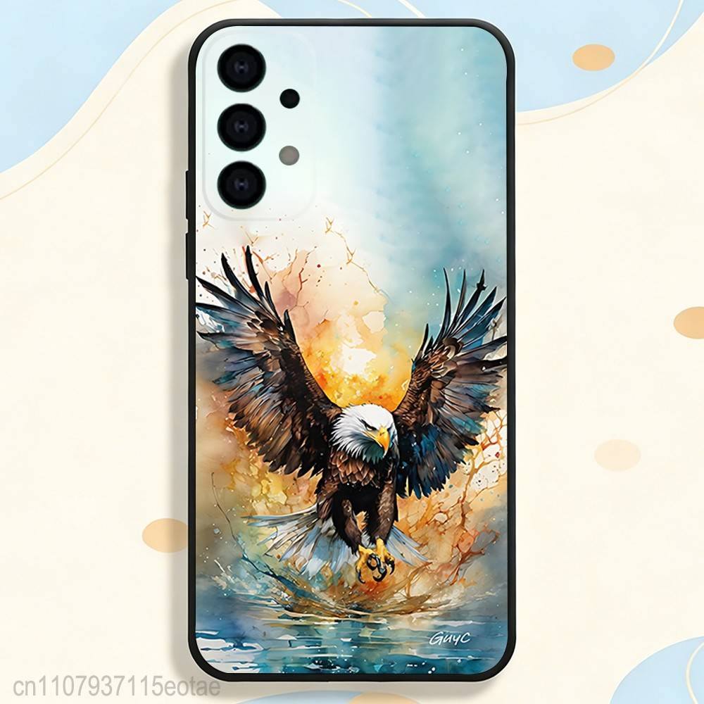 Eagle fly Cool art Case for Samsung Galaxy S26 S21 S25 FE S24 S23 Ultra S20 S9 S22 Plus S10 TPU Cover
