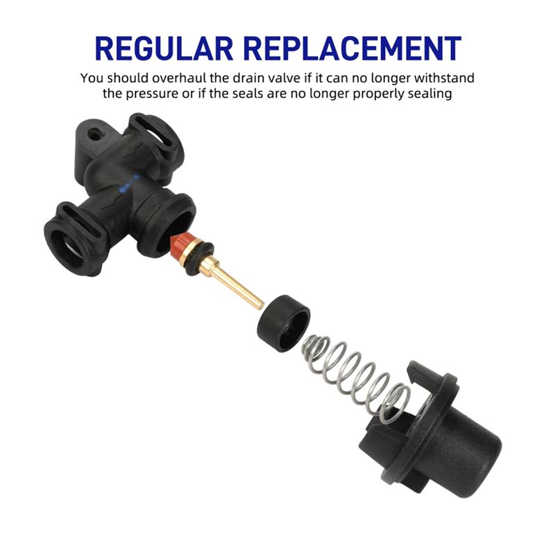 ABBP-3Pcs Coffee Machine Valve Pin Copper For Jura Exhaust Valve Mold Seal And O-Ring