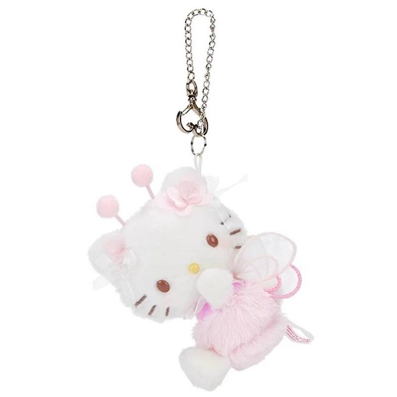 Portachiavi Peluche Sanrio My Melody con Morbido Pelo Corto per Bambine e Bambini