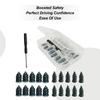 1 BOX Motorcycle Vacuum Tyre Repair Nail Kit Car Scooter Bike Tubeless Rubber Nails Tire Puncture Repair Accessories