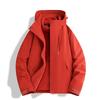 2-in-1 Waterproof Windproof Hiking Jacket With Removable Fleece Liner Men Women Fall Winter Outdoor Trekking Climbing