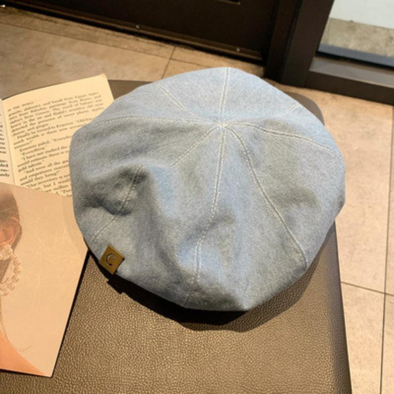 Hat, Female, Big Head Circumference, Beret, Painter's Hat