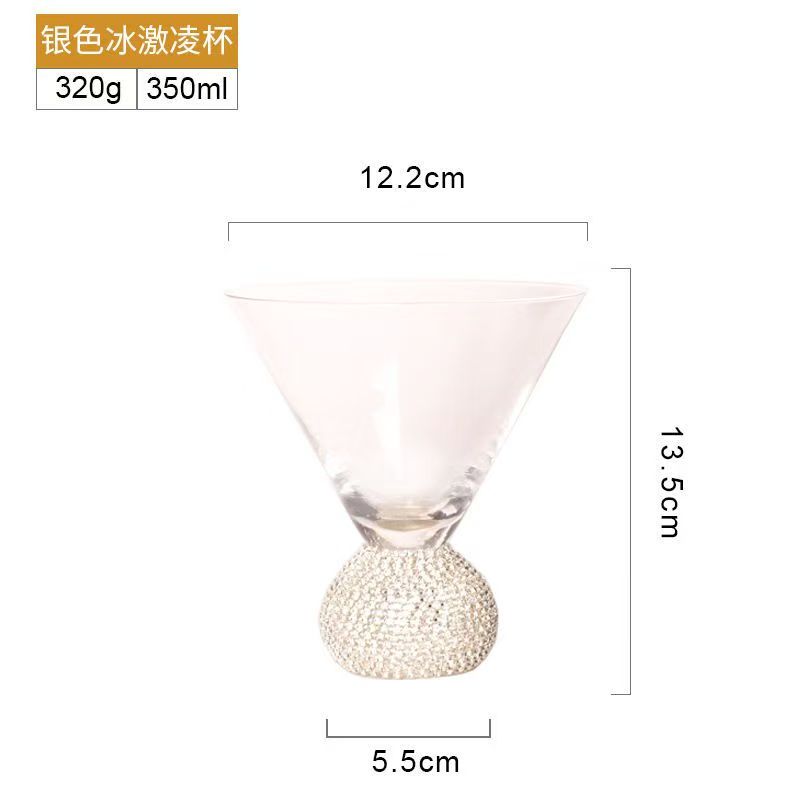Whiskey Wine Glass Rainbow Glass Handmade Ripple Milk Juice Mug Ice Beer Cup Vertical Striped Water Cocktail Cup Glassware