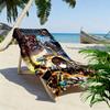 Grand Summoners Print Beach Towel, Large Soft Quick Dry Towel for Beach Camping Swimming