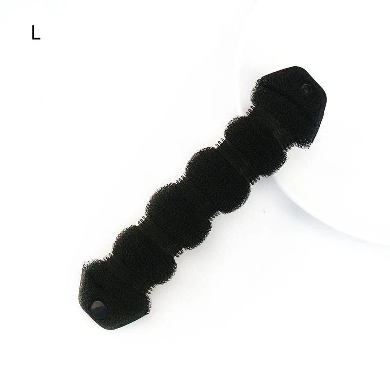 Black/Brown Magic Hair Bun Maker Donut Bagel For Hair Tools Hairpin Hair Accessories For Women Styling Braids Diy Hairstyling