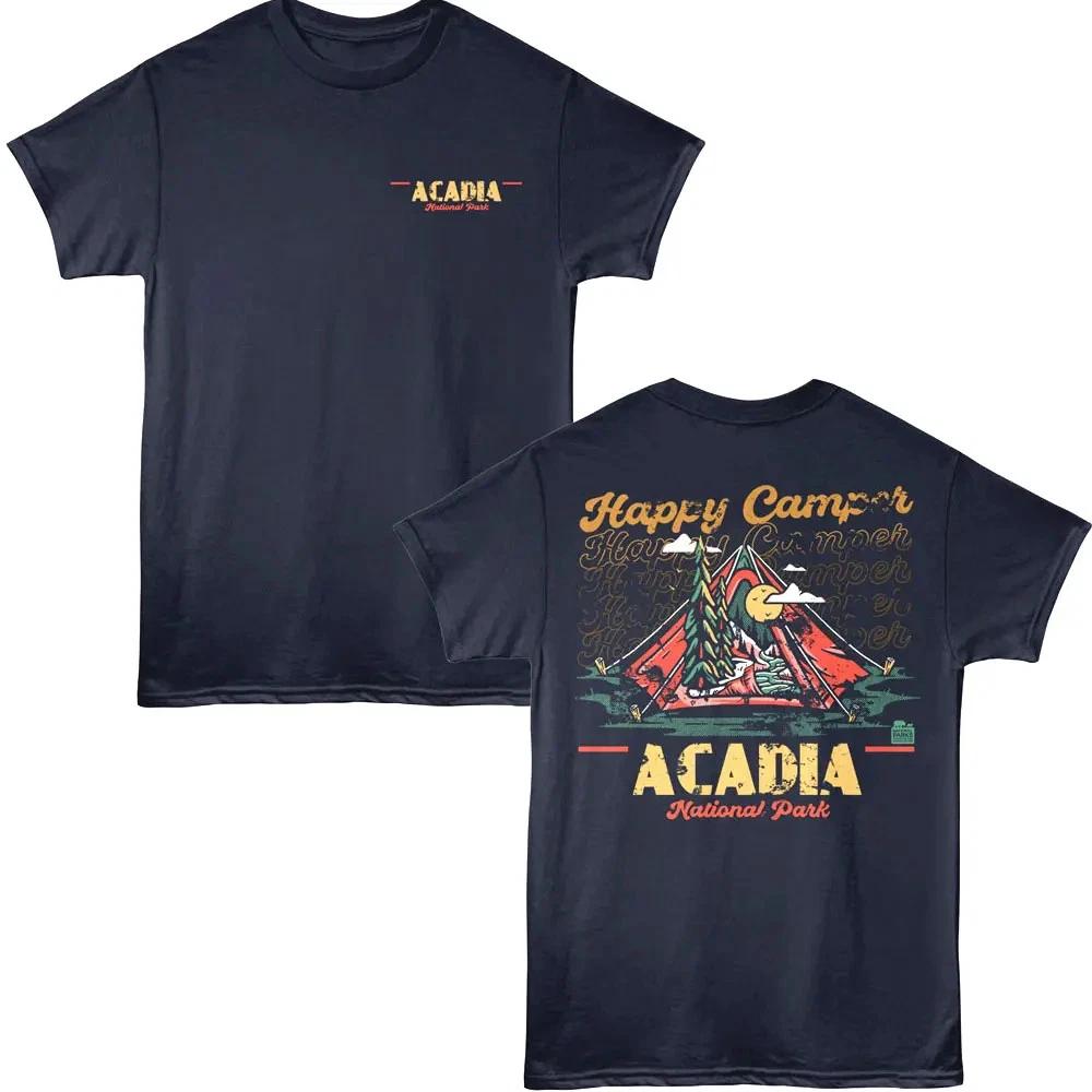 Acadia Happy Camper Men s T-Shirt XL