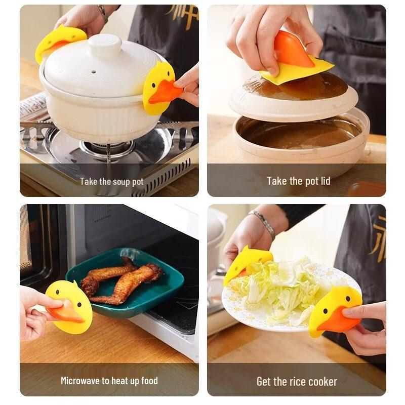 ZISIZ Little Yellow Duck Oven Mitt