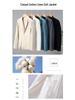 Men's Loose Casual Cotton-Linen Jacket - Versatile Spring & Autumn Top for Youth