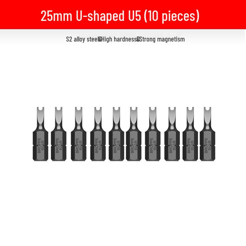 Compact Electric Screwdriver Bit Set: Phillips, Slotted, Torx, Hex, Strong Magnetic Power Drill, S2 Magnetic Bits.