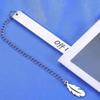 Stainless Steel Bookmarks Inspirational Bookmarks Pendant Bookmarks Metal Bookmarks Page Divider for Teacher Book Lover