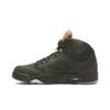 Air Jordan 5 Retro Premium 'Take Flight' (Unisexe) Sequoia / Or Métallique-Tan Vachetta-Sequoia Chaussures de Basketball Vintage 881432 305