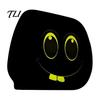 Spooky Theme Auto Styling Car Headrest Cover, Funny Horror Cartoon Print, Stretchy Seat Universal Fit Vehicle Interior Decor Protector, Decoration for