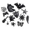 Neue Mode Schwarz Vergoldete Charms Spinne Stern Flügel Schmetterling Pferd Metalllegierung Anhänger DIY Charms für Schmuckherstellung Zubehör
