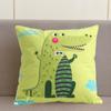 2Pcs 45x45cm Dacron Throw Pillow Case Soft Sofa Pillowcase Home Textile Pillow Shell  Cushions