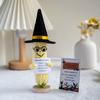 New Handmade Knitted Emotional Support Pickled Cucumber Halloween Home Decoration Crochet Positive Pumpkin Doll Christmas Gifts