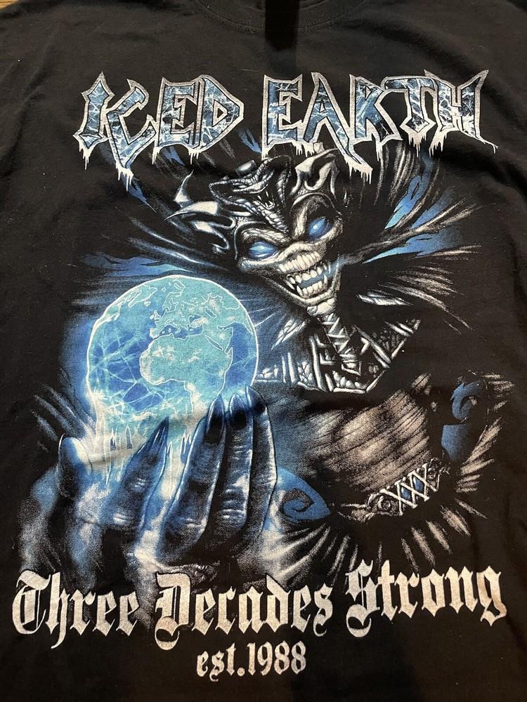 

New Iced Earth 30th Anniversary Gift For Fans Men All Size Tee JM291 Unisex T-Shirt XXXXL