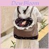 Nylon Lace Drawstring Backpack For Women With Sweet College Style Daily Use