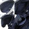 Dior Double saddle Handbag Trotter Navy blue canvas Women Used