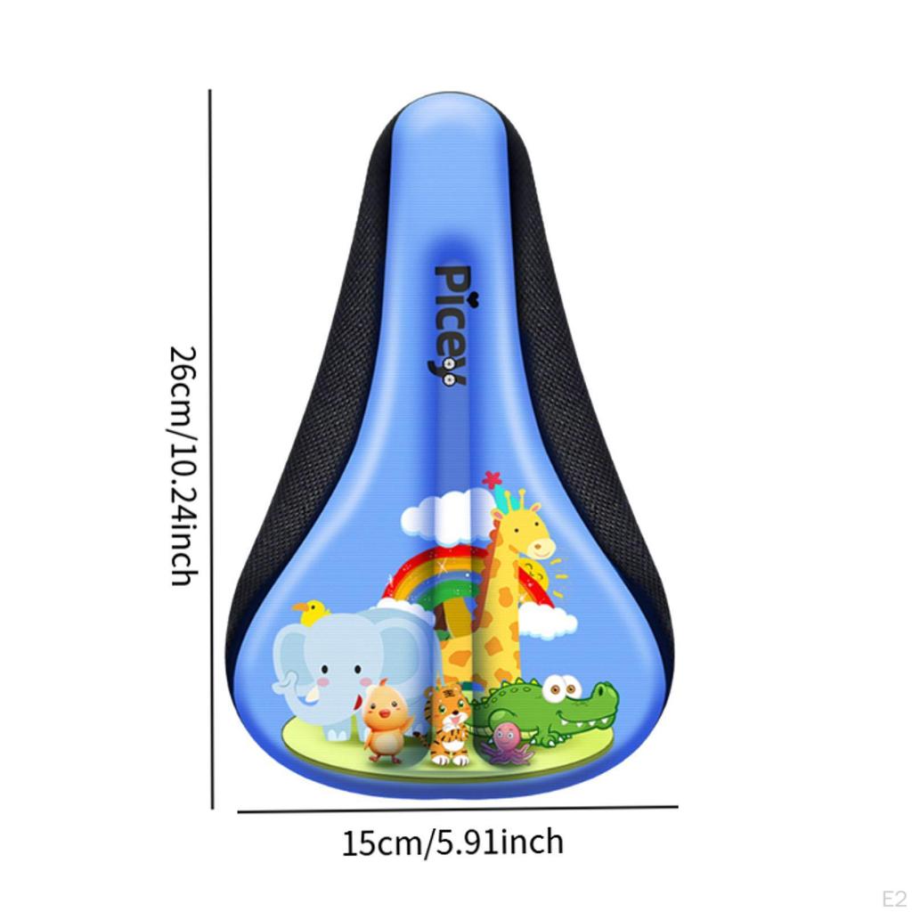 Dětský potah na sedlo,Potah na dětské sedlo,Malá protiskluzová podložka ze studené pěny,Měkká ochrana, Cyklistické doplňky