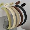 Korean version of retro twisted headband women's fashion personality temperament high quality multifunctional hair accessories