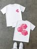 Lucky Seven Pink Dice Double Sided Digital Printed 100% Cotton T Shirt 1Pcs Men's Casual Tee 220g  Gambling Theme