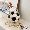 Borsa a tracolla da basket personalizzata alla moda da donna 2025