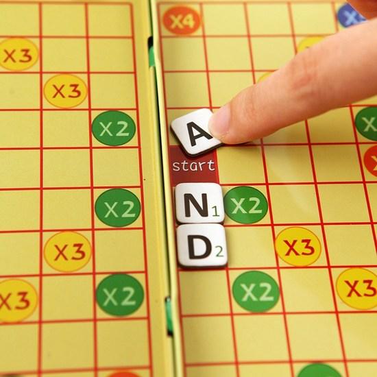 Brainteasers Purple Cow Magnetic Magic Word Board Game, Popular Korean Game