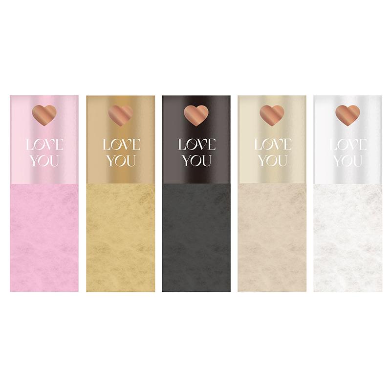 10Pcs Single Rose Sleeves Flower Wrapping Bag Bouquet Packaging Bags Clear Cellophane Floral Wrappers For Valentine'S Day