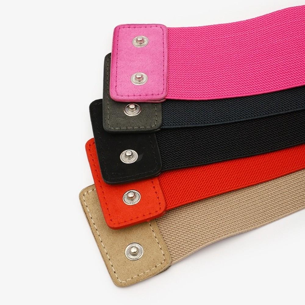 Large Flowers Waist Belt Elastic Corset Belt Elegant Stretch Waistband Dress Accessories