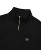 FALLETT Half Zip Sweatshirt Black
