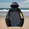Men Women Outdoor Waterproof Windproof Jacket Multi Color Fashion Trendy Youth Outdoor Hiking Camping Windbreaker Coat