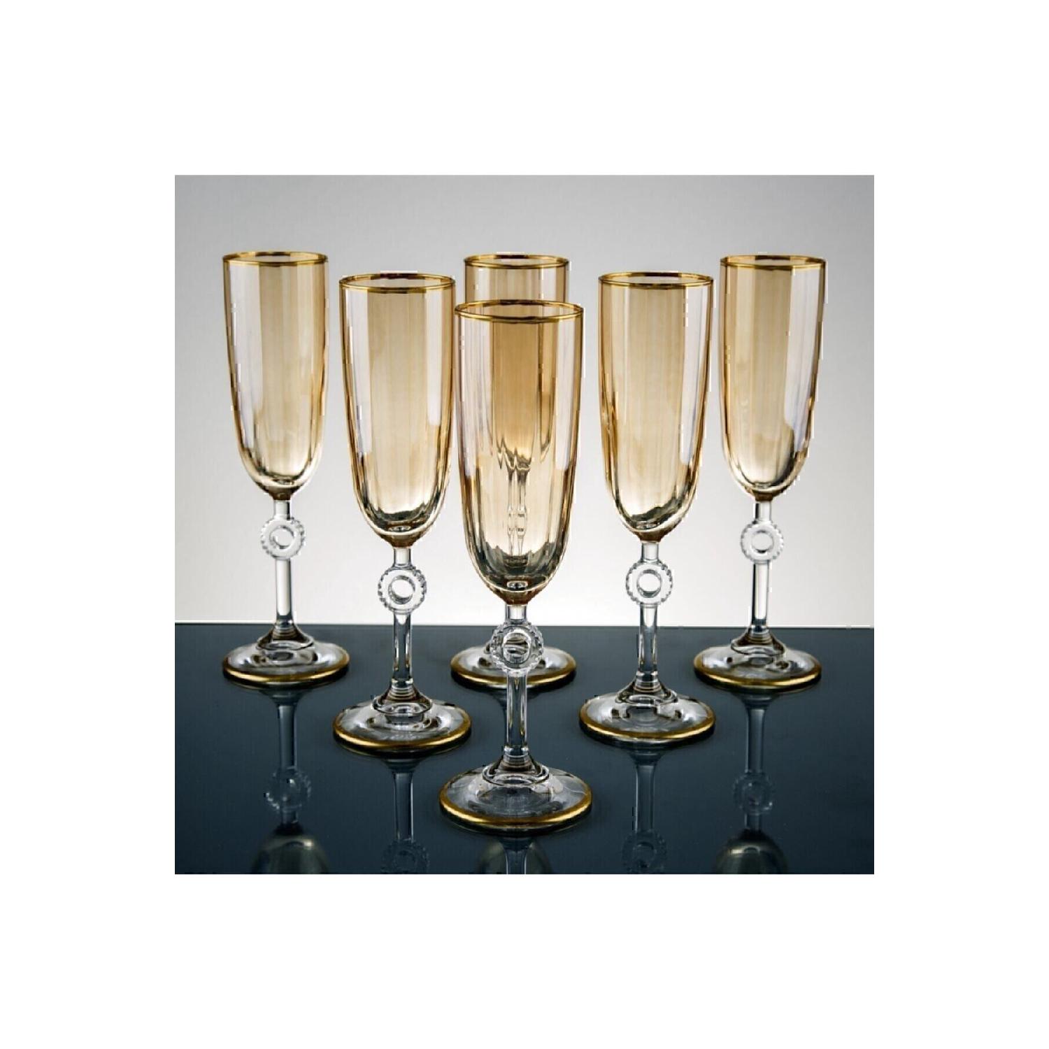 

Amore Кофе и стакан для воды на 6 человек (мед Цвет) жёлтый