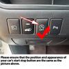 Pentru Toyota Highlander XU50 2015 2016 2017 2018 2019 Sistem de Pornire-Oprire Motor Eliminator Control Senzor Cablu Conector Anulator