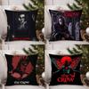 Pillow Case R-Raven C-Crow Movie Sofa Short Plush Double-sided HD Printing Room Home Office Gift Cushion Cover