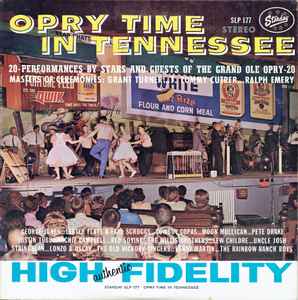 

LP Record VARIOUS Opry Time In Tennessee SLP177 STARDAY 1975 US Country Used