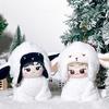 AXLUCE - Plush Clothes - 10cm - 15cm - Plush Toy - Clothes - Doll - Rabbit - Sheep - Goose (White Sheep)