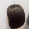 College Style Retro Plaid Triangle Hair Clip - Autumn/Winter Edition