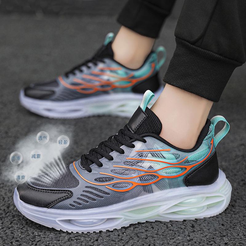 Summer new men's shoes air cushion running shoes casual cold sticky sports shoes student dad shoes men