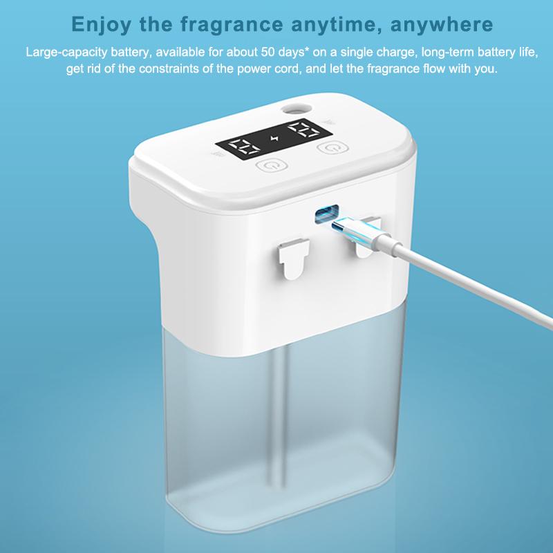 2 In 1Automatic Aromatherapy Soap Dispenser Automatic Diffuser Sprayer Toilet Freshener Intelligent