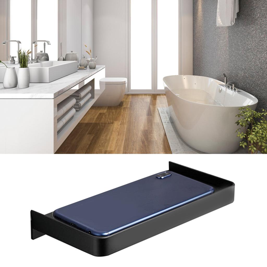 Badezimmer Handyhalter Wandmontiert Dicke Handy Aufbewahrungsregal Toiletten Zubehör 185x90mm